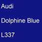 Preview: Audi, Dolphine Blue, L337.